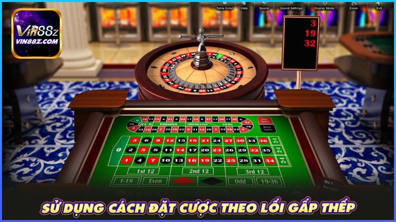 Sử dụng cách đặt cược theo lối gấp thếp
